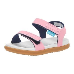 Native  Size J2 Pink and White Casual Sandals